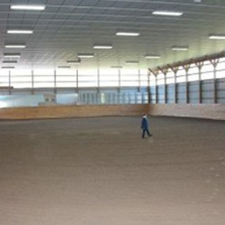 Indoor riding ring